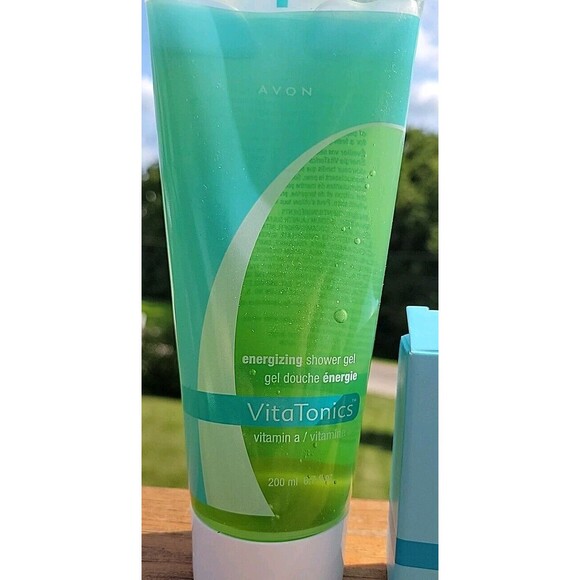 Avon VitaTonics Lot of (2) Shower Gel and Bar Soap NOS Discontinued - Picture 3 of 7